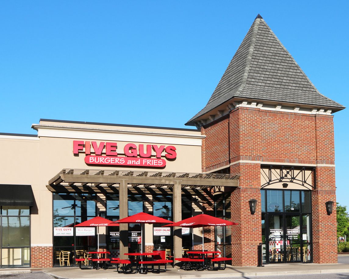 Restaurant Startups Five Guys burger restaurant