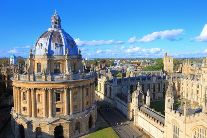 Radcliffe Camera library building at the University of Oxford