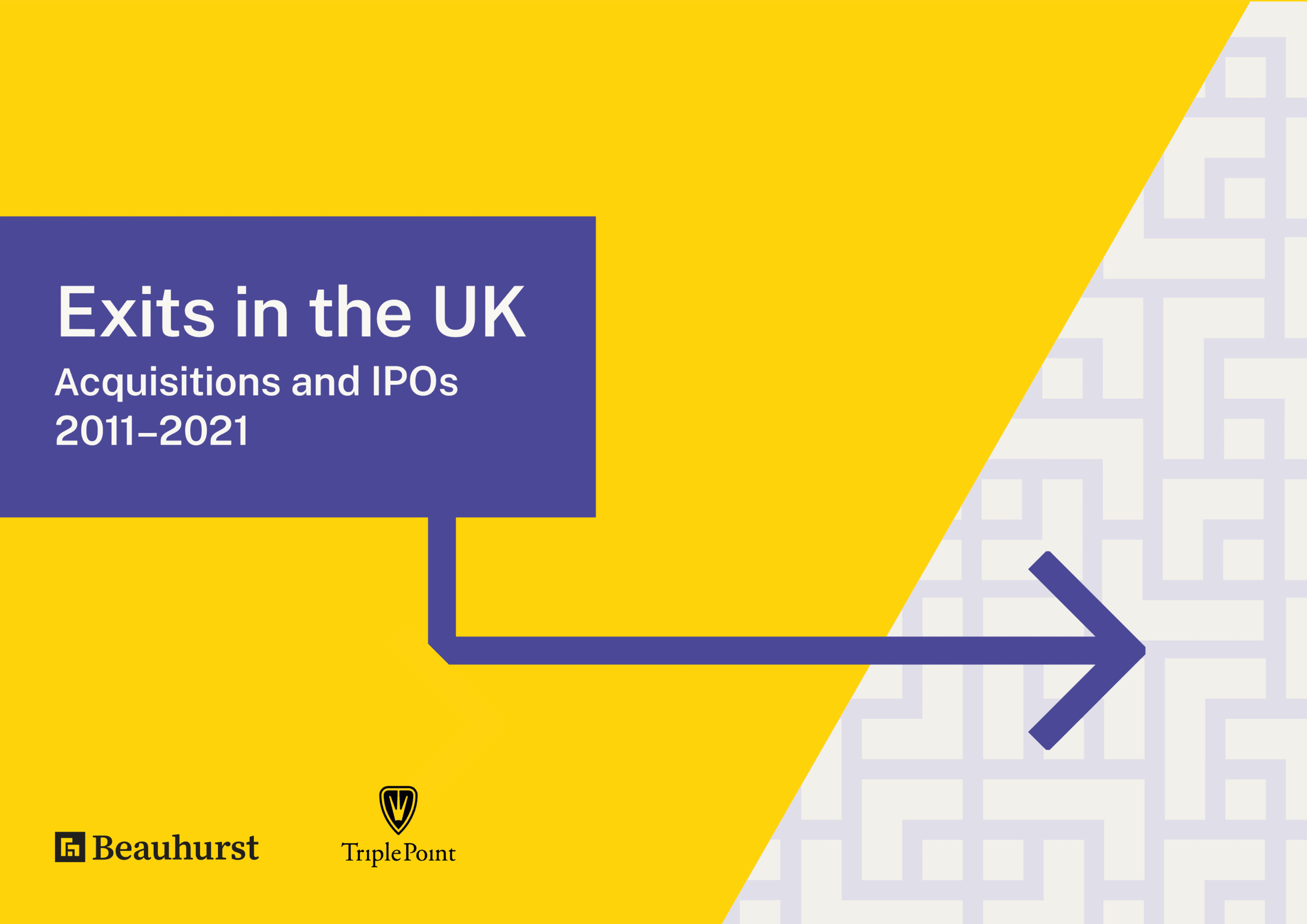 Beauhurst Triple Point Exits in the UK report cover