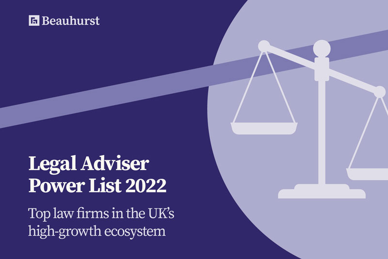 Legal Adviser Power List 2022 — the top law firms in the UK’s high-growth ecosystem cover