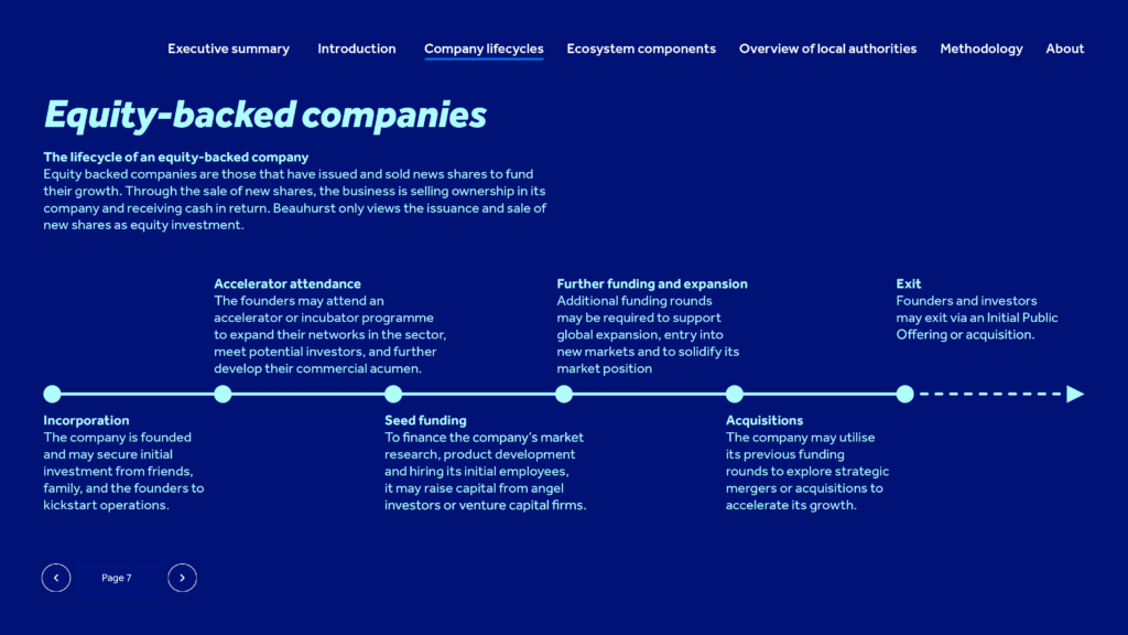 Unlocking access to ecosystems — equity-backed companies lifecycle