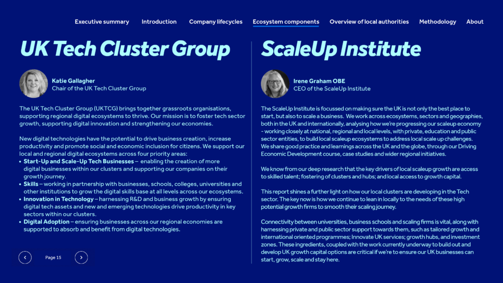 Unlocking access to ecosystems — UK Tech Cluster Group & ScaleUp Institute