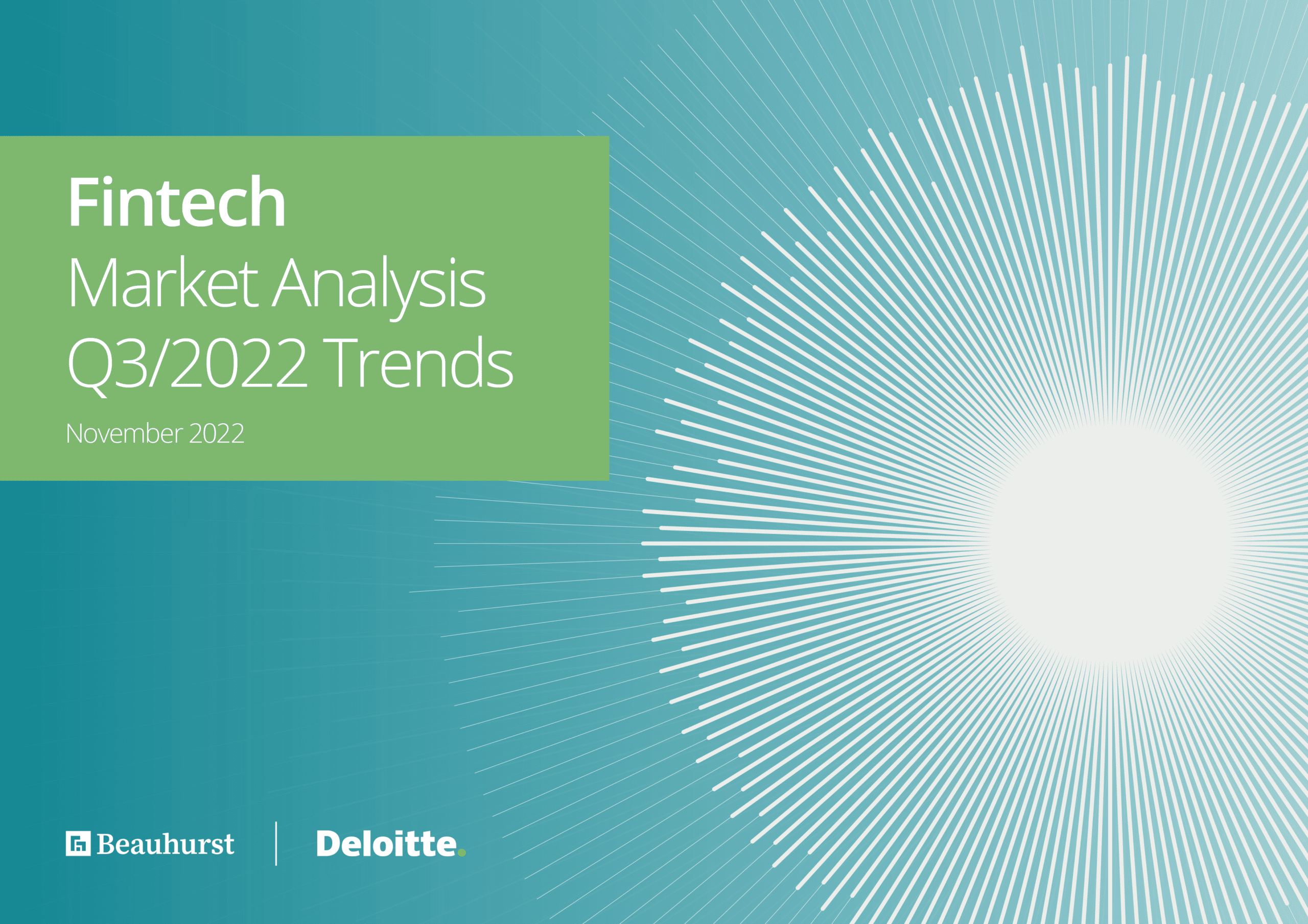 UK Fintech Market Analysis Q3 2022 Beauhurst Deloitte